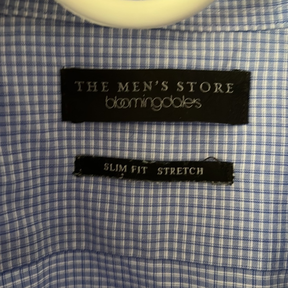 Mens 15 1/2   34x35 dress shirt slim fit stretch - Picture 3 of 4